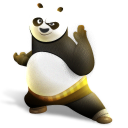 come here du Panda kung fu