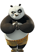 Salut du Panda kung fu